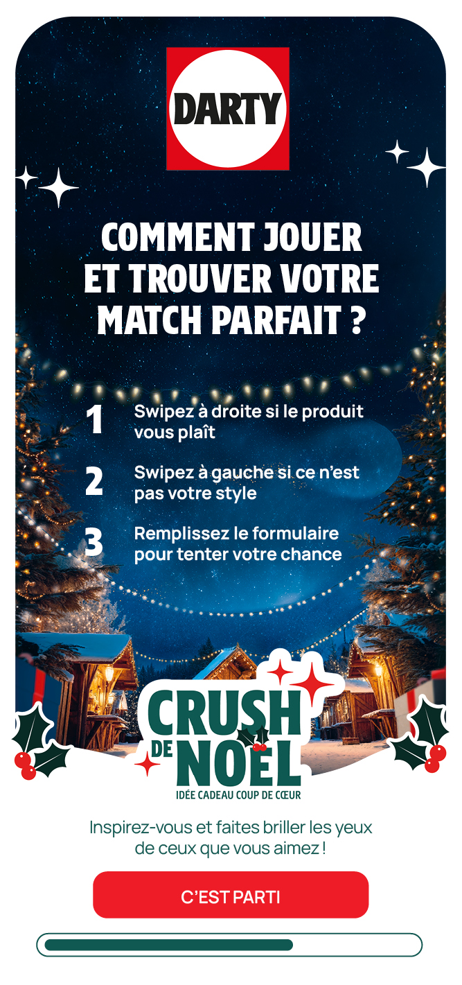 Darty Crush de Noël, mode d'emploi du jeu