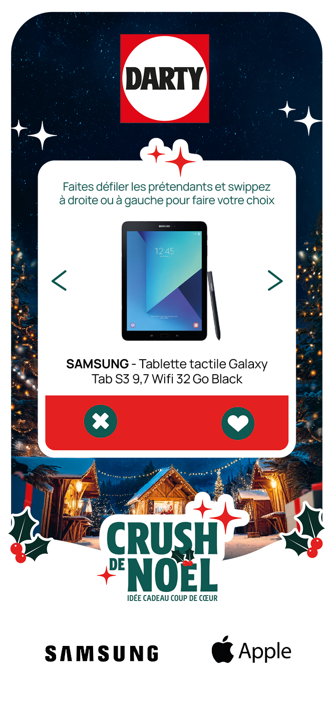 Darty Crush de Noël, sélection produit